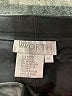 Worth Solid Black Active Pants Size 10 - photo 4