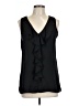 Kate & Mallory designs 100% Polyester Black Sleeveless Blouse Size L - photo 1