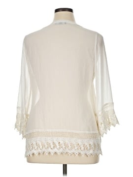 Roz & Ali 3/4 Sleeve Blouse (view 2)