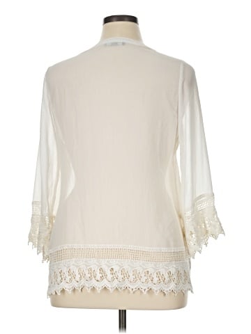 Roz & Ali 3/4 Sleeve Blouse (view 2)