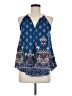 Moa Moa Blue Sleeveless Blouse Size M - photo 1
