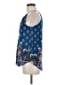 Moa Moa Blue Sleeveless Blouse Size M - photo 5