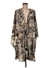 Melissa McCarthy Seven7 Gray Kimono Size M - photo 1