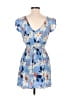 Angie Tropical Blue Casual Dress Size M (estimated) - photo 2