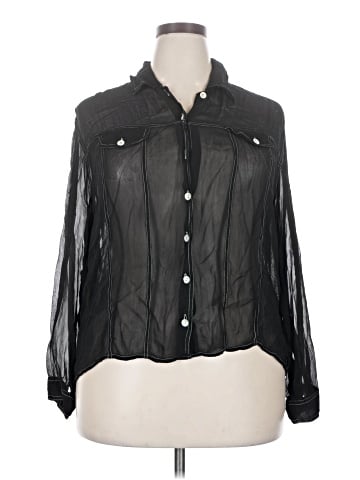 Magazine 3/4 Sleeve Blouse (view 1)