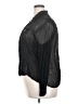 Magazine 100% Rayon Black 3/4 Sleeve Blouse Size 2X - photo 5