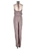 Lovely Day 100% Rayon Solid Gray Jumpsuit Size M - photo 2