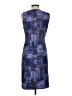 J. McLaughlin Graphic Blue Casual Dress Size S - photo 2