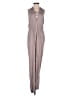 Lovely Day 100% Rayon Solid Gray Jumpsuit Size M - photo 1