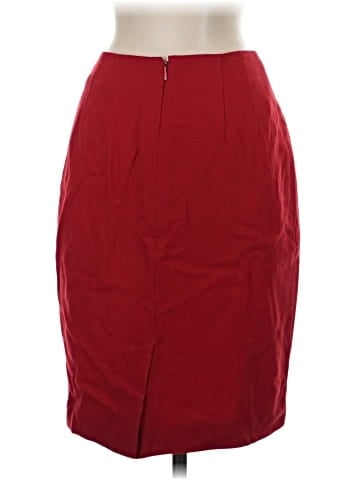 Linda Allard Ellen Tracy Wool Skirt (view 2)