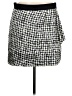 DKNYC 100% Polyester Houndstooth Gray Casual Skirt Size XL - photo 1