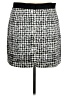 DKNYC 100% Polyester Houndstooth Gray Casual Skirt Size XL - photo 2