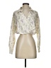 Cider Floral Ivory Long Sleeve Blouse Size XXS - photo 1