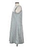 Doe & Rae Stripes Gray Casual Dress Size S - photo 5