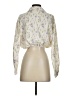 Cider Floral Ivory Long Sleeve Blouse Size XXS - photo 2
