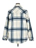 Thread & Supply 100% Polyester Plaid Ivory Jacket Size 2X - photo 2