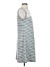 Doe & Rae Stripes Gray Casual Dress Size S - photo 4