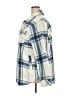 Thread & Supply 100% Polyester Plaid Ivory Jacket Size 2X - photo 5