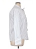 MICHAEL Michael Kors Stripes Blue Long Sleeve Button-Down Shirt Size XL - photo 4