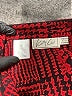 Kathy Che Plaid Red 3/4 Sleeve Button-Down Shirt Size 18 - photo 7