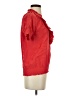 Joie 100% Silk Red Short Sleeve Silk Top Size XS - photo 4