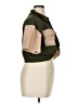 Love J Color Block Green Short Sleeve Blouse Size XL - photo 4