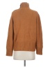 Harve Benard Solid Brown Turtleneck Sweater Size S - photo 2