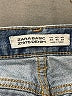 Zara Basic 100% Cotton Blue Denim Shorts Size 2 - photo 3
