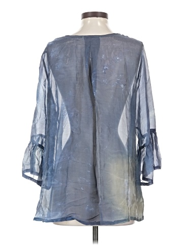 bryn WALKER 3/4 Sleeve Silk Top (view 2)
