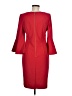 Jessica H Solid Red Cocktail Dress Size 8 - photo 2
