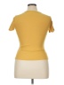Guess Yellow Short Sleeve Top Size XL - photo 2
