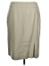 Le Suit Separates 100% Polyester Solid Tan Formal Skirt Size 16 - photo 2