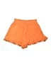 Miss Me 100% Viscose Hearts Orange Shorts Size S - photo 2