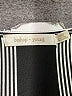 Bishop + Young Stripes Black Short Sleeve Blouse Size XXS - photo 7