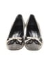 Salvatore Ferragamo Tweed Gray Heels Size 8 - photo 2
