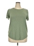 Kaileigh Green Short Sleeve Top Size XXL - photo 1