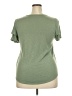 Kaileigh Green Short Sleeve Top Size XXL - photo 2