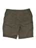 Chico's Solid Brown Khaki Shorts Size L - photo 2