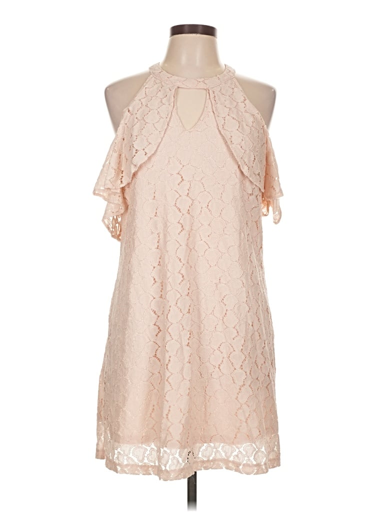 Pre-owned Candies Candie's Cocktail Dress In Tan