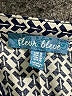 fleur bleue 100% Rayon Gray Sleeveless Blouse Size S - photo 7