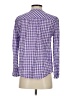 J.Crew Checkered-gingham Purple Long Sleeve Blouse Size S - photo 2