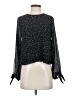 Zara Black Long Sleeve Blouse Size S - photo 1