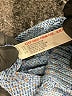 FP BEACH Chevron-herringbone Blue Casual Pants Size XS - photo 8