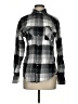 Mossimo Supply Co. 100% Cotton Plaid Gray Long Sleeve Button-Down Shirt Size S - photo 1