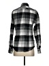 Mossimo Supply Co. 100% Cotton Plaid Gray Long Sleeve Button-Down Shirt Size S - photo 2