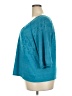 Caslon Teal 3/4 Sleeve Top Size 2X - photo 5