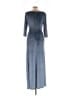 Unbranded 100% Polyester Blue Cocktail Dress Size 12 - photo 2