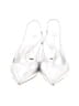 Zara Metallic Silver Heels Size EU 38 - photo 2