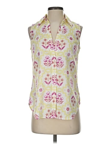 Ann Taylor Sleeveless Button-Down Shirt (view 1)