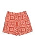 Ann Taylor Print Red Shorts Size 0 - photo 1